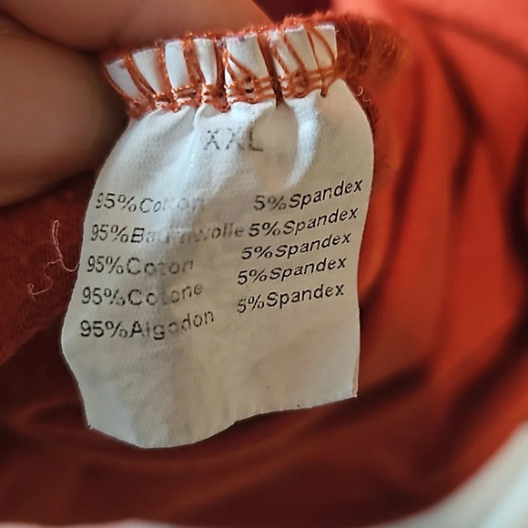 Caramel Long Sleeve Maternity Tee Side Ruching XXL - Picture 7 of 8